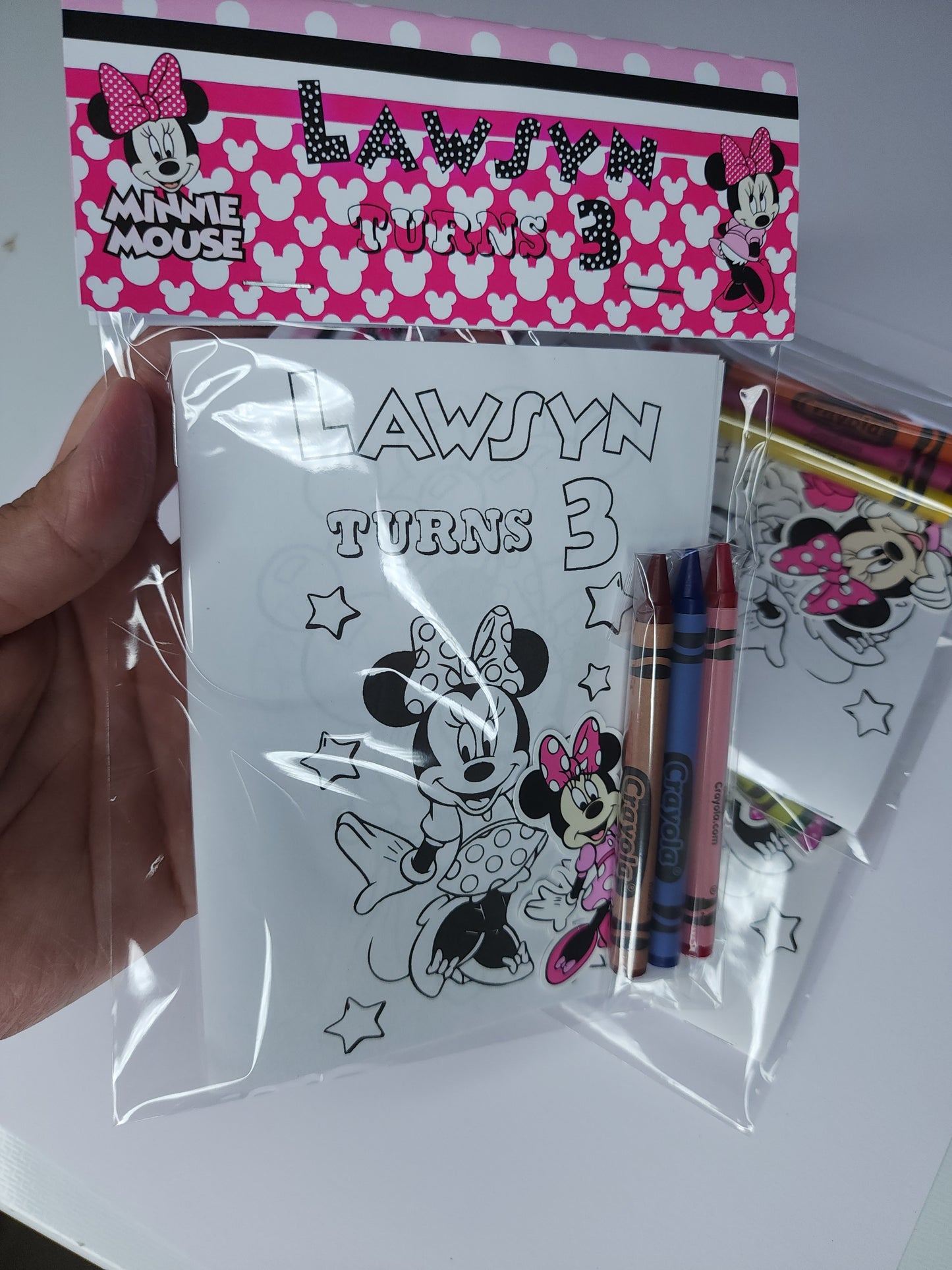 Minnie Mouse coloring books Pink