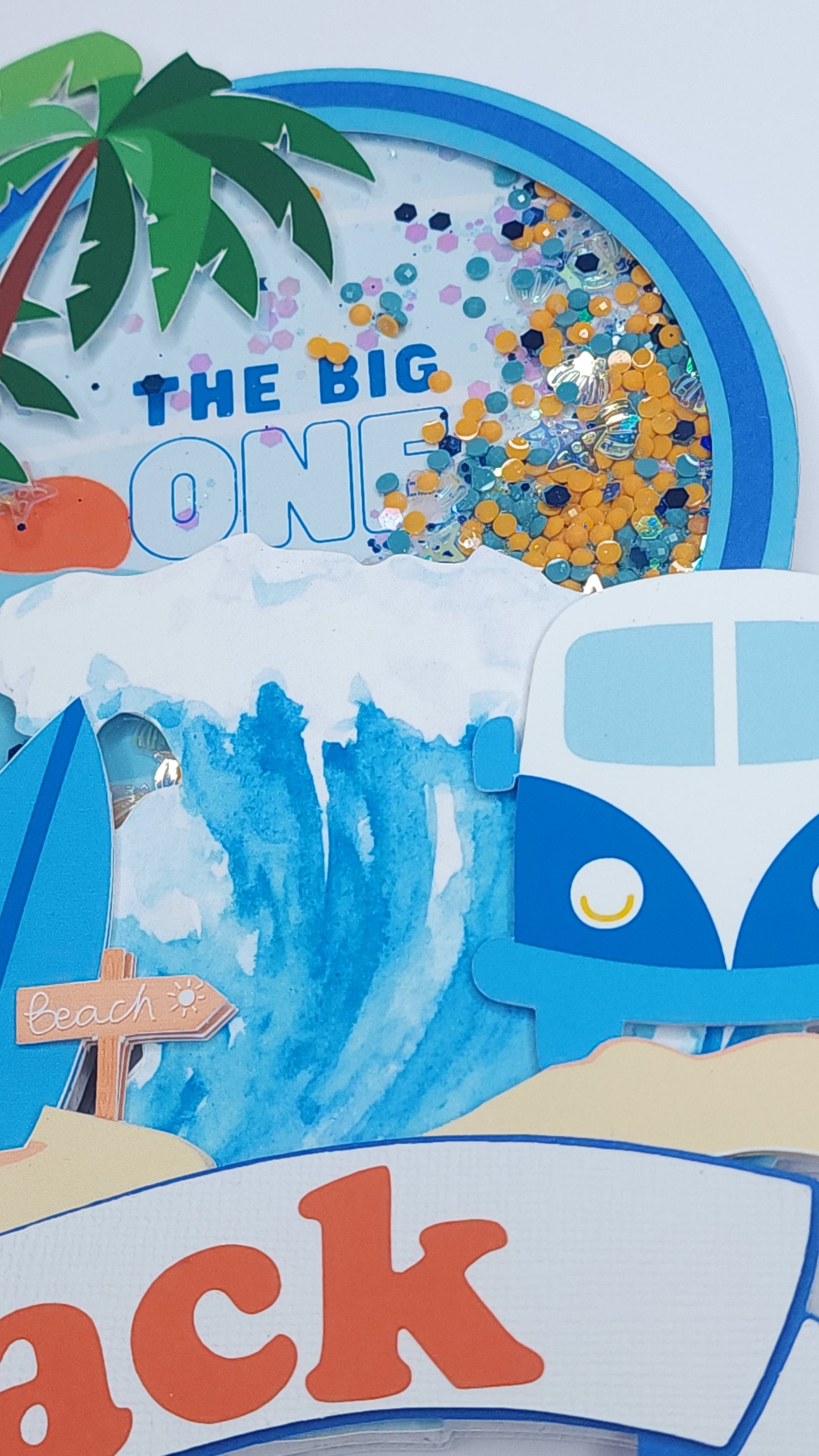 The Big One Caketopper for Party Decorations