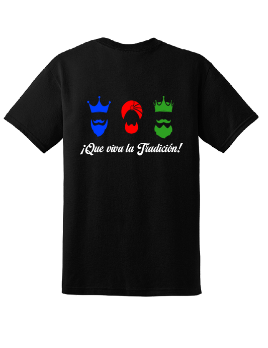 Que viva la Tradición Christmas T Shirt, Que Viva la Tradición Three Kings Christmas T Shirt, The Three Kings Que Viva la Tradición Of Christmas T Shirt