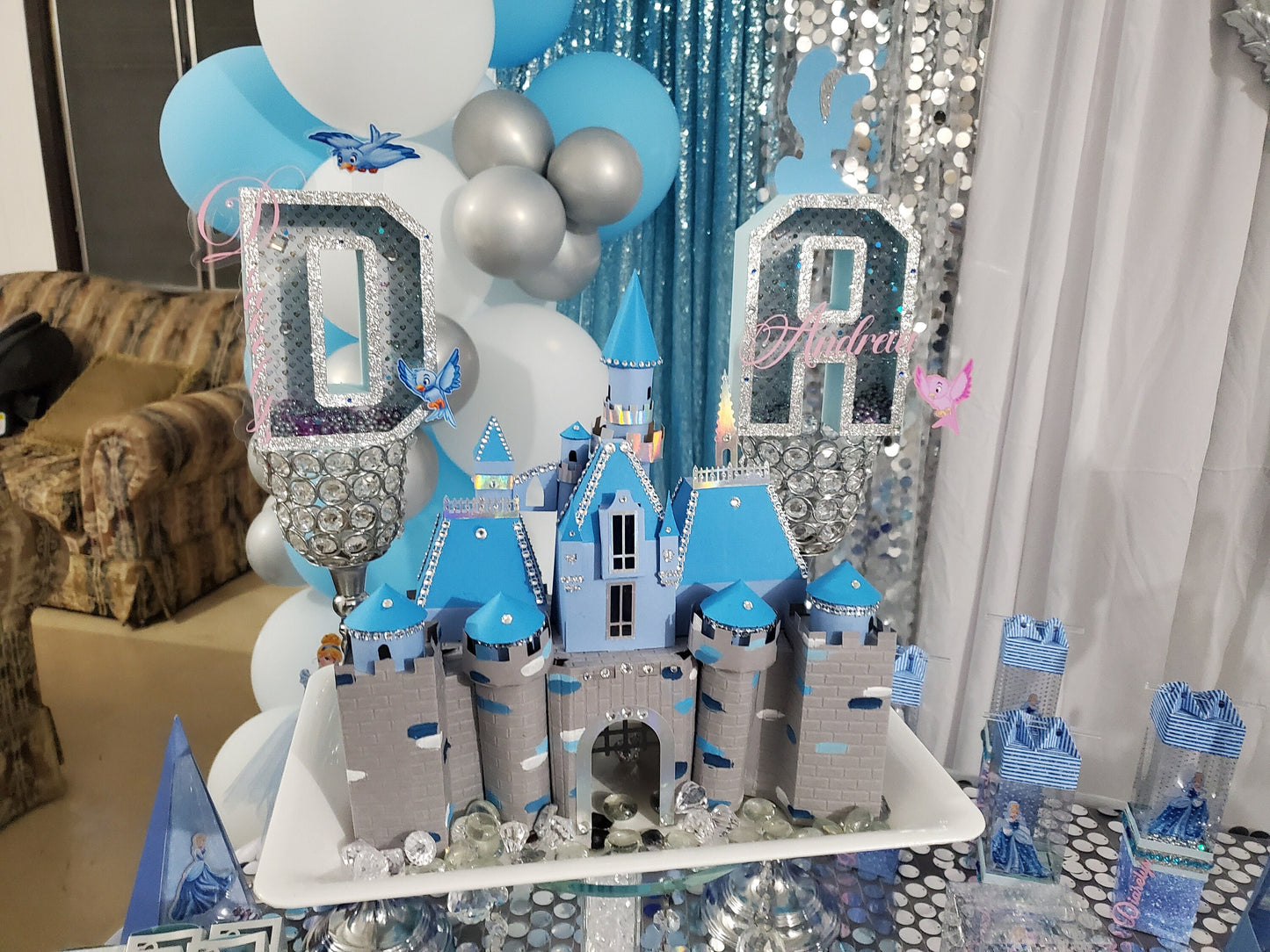 Cinderella 3D letters, Cinderella Party Decorations, Cinderella Birthday Party, Cinderella Birthday Decorations, Princess Cinderella theme