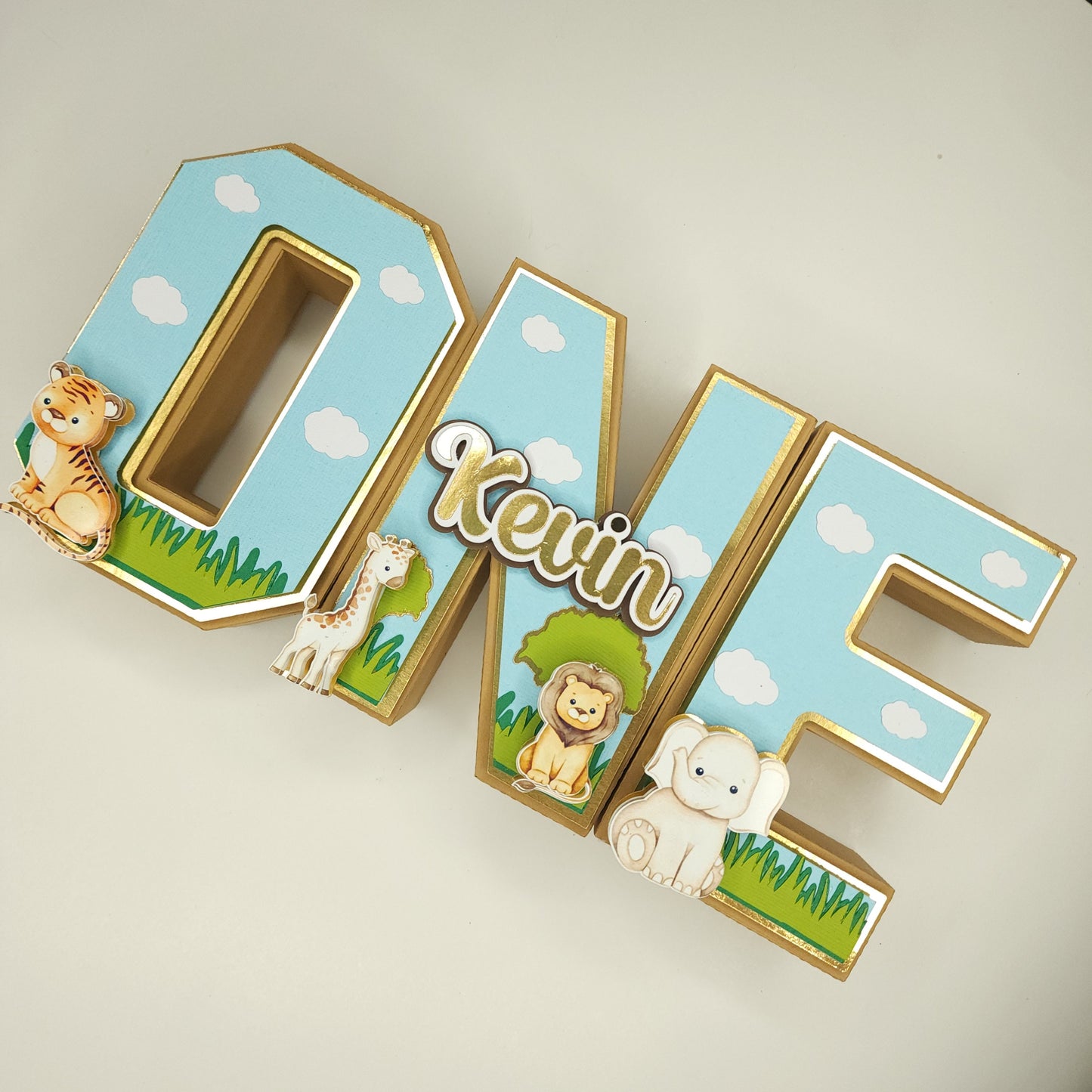 Safari 3D letter, Safari Party Decorations, Wild Safari Birthday Party, Safari Baby Shower, Safari Baby Shower Party theme, One safari theme