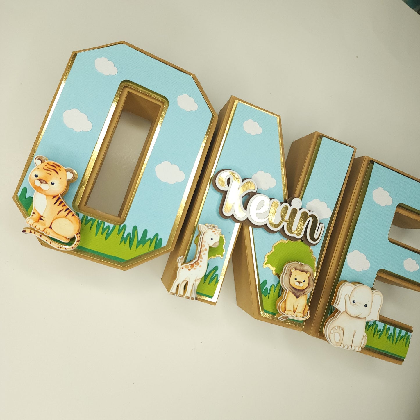 Safari 3D letter, Safari Party Decorations, Wild Safari Birthday Party, Safari Baby Shower, Safari Baby Shower Party theme, One safari theme