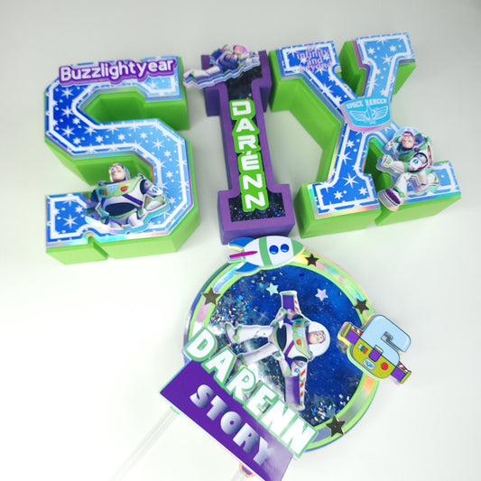 Toy Story Buzzlightyear 3D letters, Buzzlightyear Birthday Party, Buzzlightyear Party Decorations, Toy Story Buzzlightyear Party Decorations