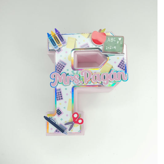 Teacher Appreciation Gift, Teacher Appreciation 3d letters, Teacher Appreciation 3D letters, teacher appreciation week, Teacher Desk Decor