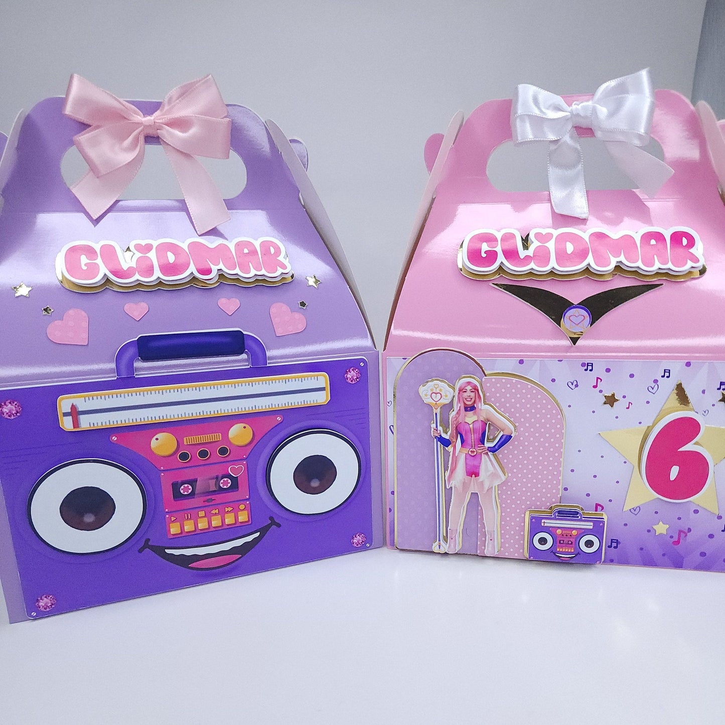 LuliPampin Treat Box, Luli Pampin Birthday decorations, Luli Pampin Party Decorations, Luli Pampin favor boxes,  LuliPampin Goodie boxes