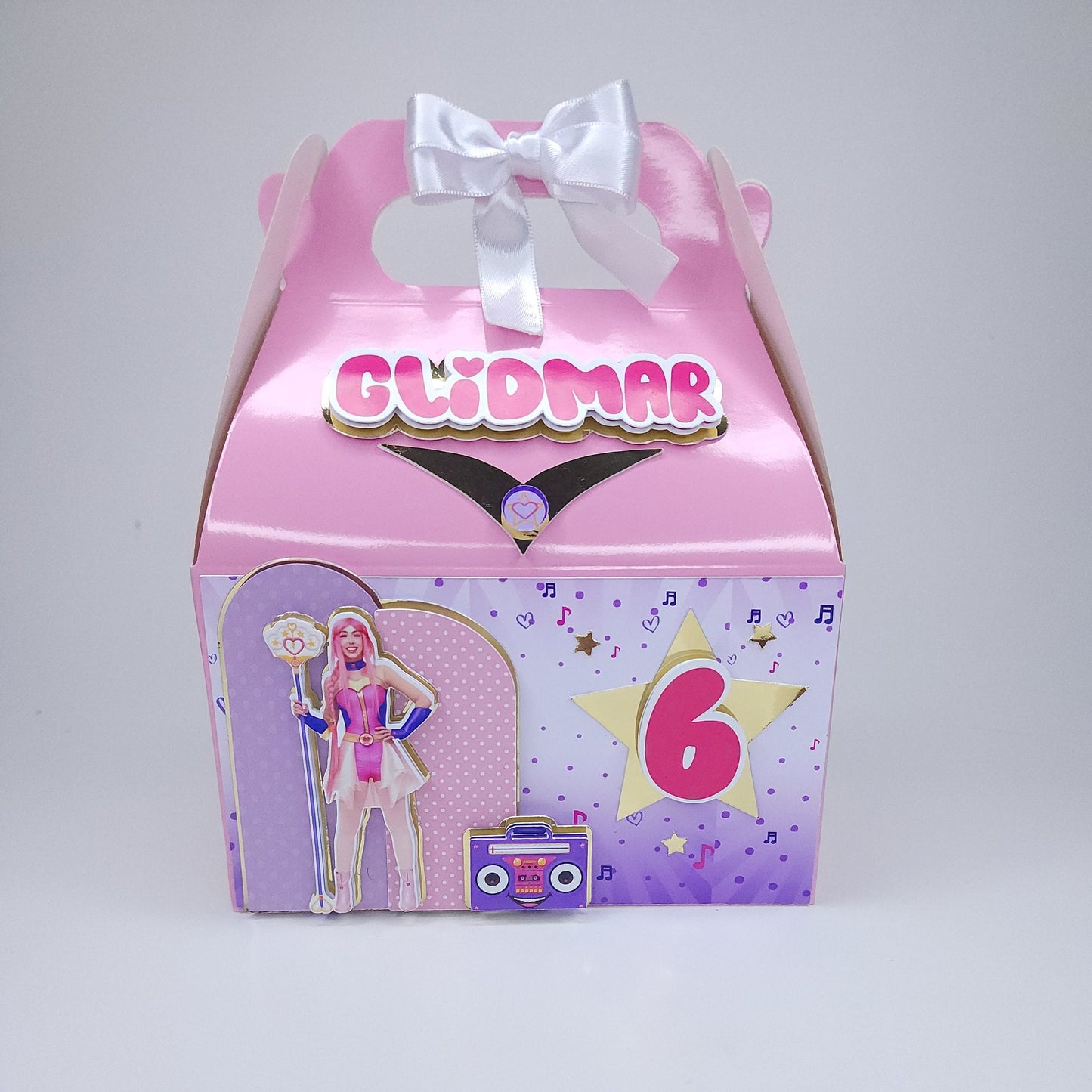 LuliPampin Treat Box, Luli Pampin Birthday decorations, Luli Pampin Party Decorations, Luli Pampin favor boxes,  LuliPampin Goodie boxes