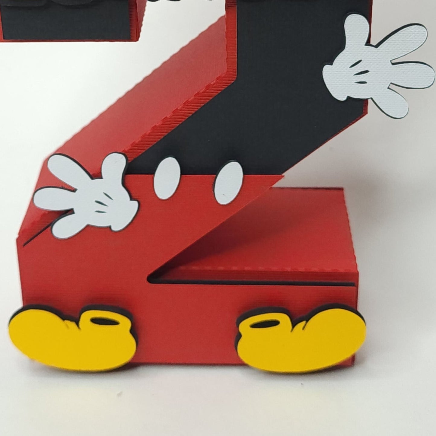 Mickey Mouse 3D letters, Mickey Mouse Party Decorations, Mickey Birthday Party, Mickey Birthday Decorations, Mickey Mouse Centerpieces