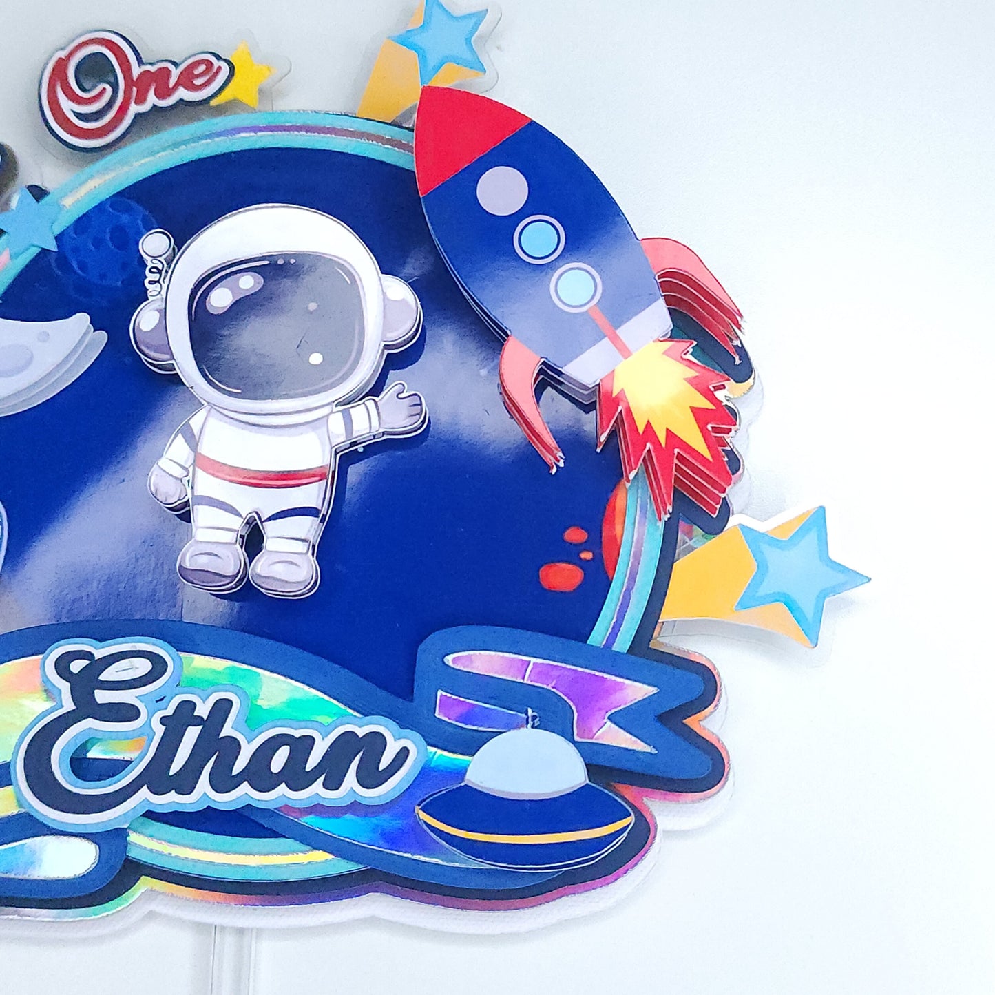 Outer Space Cake topper, Space Party Decorations, Outer Space Birthday Party, Space Decorations Theme, Astronaut 3D letters, Astronaut Party