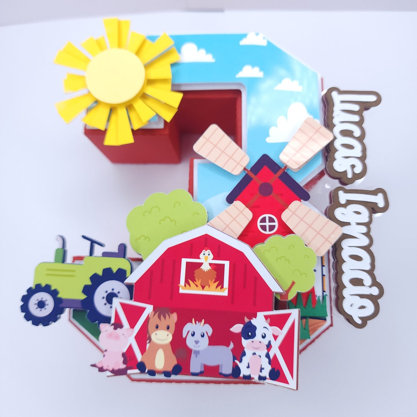 Farm 3D letter, Farm Party Decorations, Farm Birthday Party, Farm 3D theme, Farm Birthday Decorations, Farm Birthday, Farm Decorations