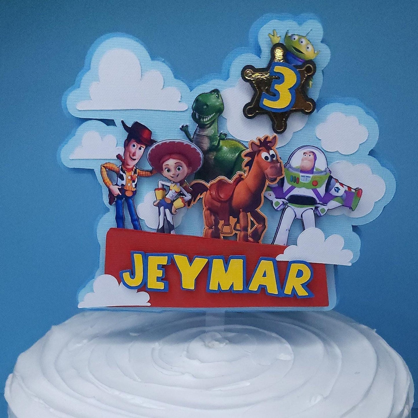 Toy Story Cake topper, Toy Story Birthday Party, Toy Story Party Decorations, Toy Story Birthday Supplies,Toy Story Birthday themed